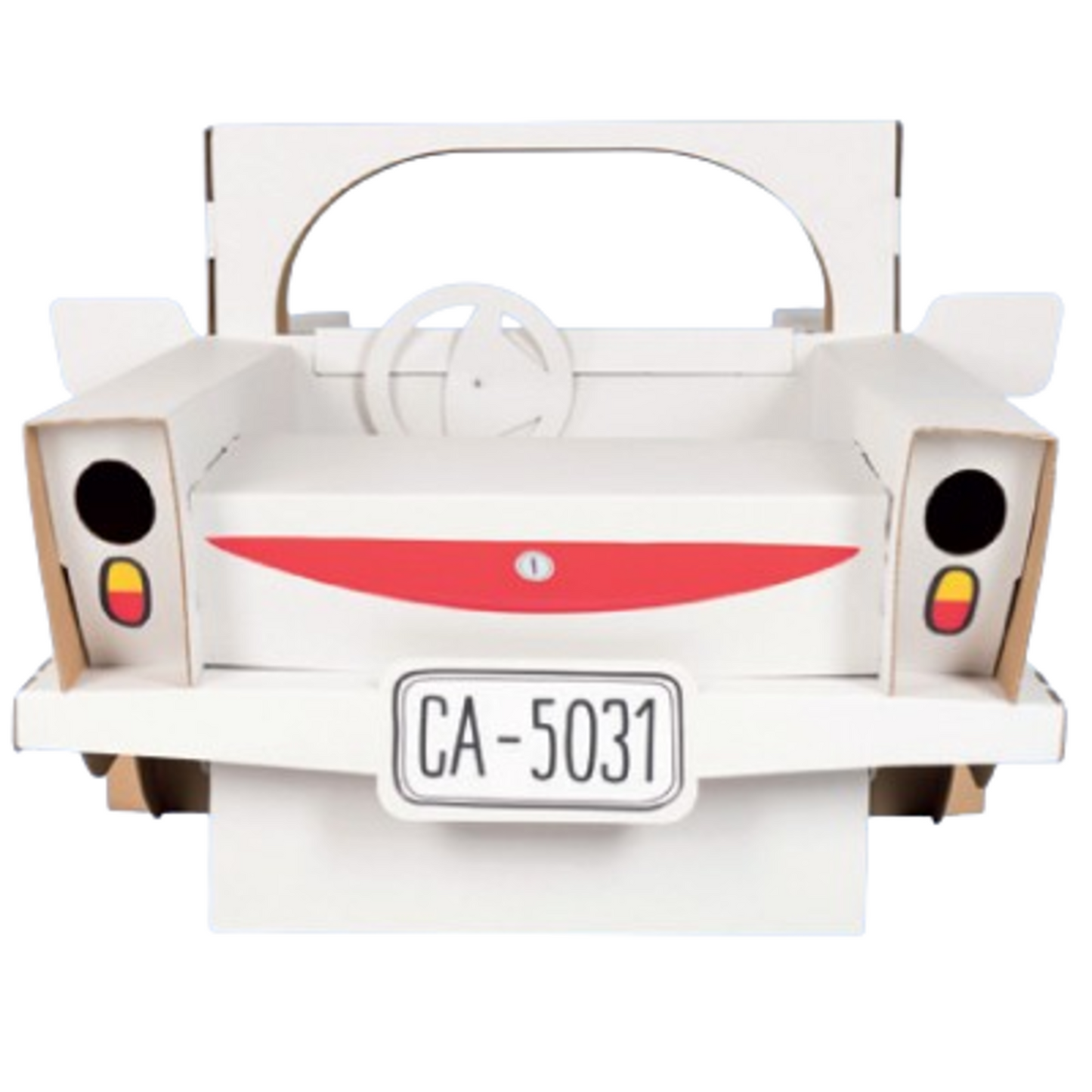 Super car, Cardboard toy car for children, DIY, for construction and coloring, 3+